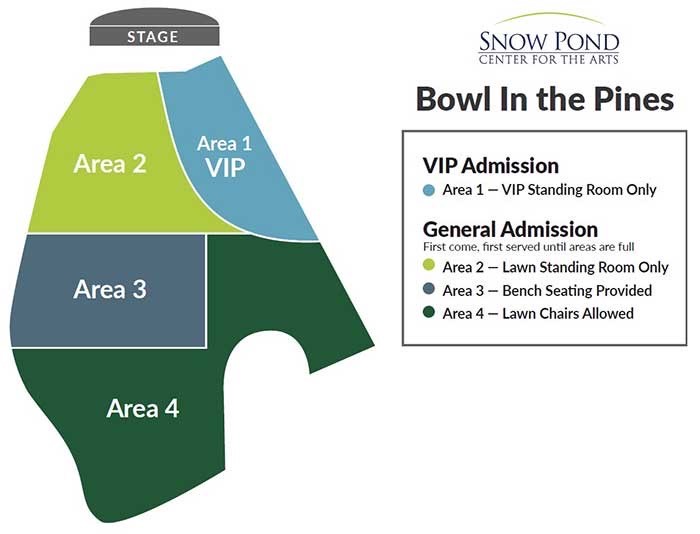 Bowl in the Pines Seating